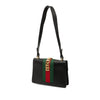 Gucci Small Leather Web Sylvie Satchel Secondhand