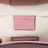 Gucci Mini Bicolor Calfskin Bamboo Shopper Satchel Secondhand