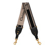 Dior Embroidered Cotton Adjustable Shoulder Strap with Ring Secondhand