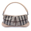 Burberry Smoke Check Coated Canvas Shoulder Bag Secondhand