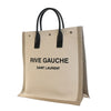Saint Laurent Mixed Fibers Rive Gauche North South Tote Secondhand