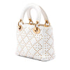 Dior Mini Lambskin Cannage Studded Supple Lady Dior Secondhand