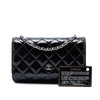 Chanel CC Quilted Patent Wallet On Chain Secondhand