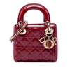 Dior Mini Patent Cannage Lady Dior Secondhand