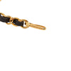 Chanel Gold Plated Leather Woven Medallion Chain Belt Secondhand