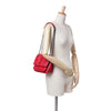 Secondhand Saint Laurent Baby Crinkled Calfskin Monogram Niki Bag