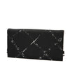 Chanel Old Travel Line Nylon Bifold Long Wallet Secondhand