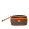 Celine Macadam Coated Canvas Clutch Secondhand