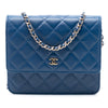 Chanel CC Square Quilted Lambskin Wallet on Chain Secondhand