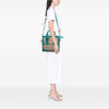 Burberry Small Haymarket Check Coated Canvas Honeywood Tote Secondhand