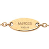 Louis Vuitton Gold Plated Garden Louise Necklace Secondhand