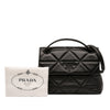 Prada Small Nappa Triangle Stitched Spectrum Flap Secondhand