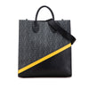 Fendi Zucca Coated Canvas Diagonal Shopping Tote Secondhand