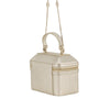 Bvlgari Embossed Leather Serpenti Forever Vanity Bag Secondhand