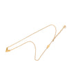 Louis Vuitton Gold Plated Essential V Necklace Secondhand