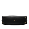 Saint Laurent Bicolor Canvas and Leather Cabas Tote Secondhand