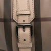 Burberry Smoke Check Coated Canvas Northfield Satchel Secondhand
