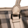 Burberry Smoke Check Coated Canvas Northfield Satchel Secondhand