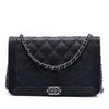 Chanel Quilted Caviar Boy Wallet on Chain Secondhand
