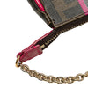 Fendi Zucca Spalmati Chain Pochette Secondhand