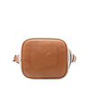 Burberry Mini Mega Check Canvas Ashby Tassel Bucket Bag Secondhand