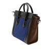 Celine Nano Tricolor Felt Luggage Tote Secondhand