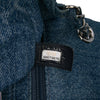 Chanel Mini Square CC Quilted Denim Single Flap Secondhand