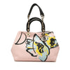 Dior Limited Edition Medium Canvas Floral Printed Diorissimo Satchel Secondhand