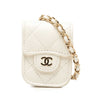 Chanel CC Quilted Caviar AirPods Case Secondhand