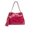 Gucci Medium Patent Soho Chain Tote Secondhand