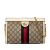 Gucci Small GG Supreme Web Ophidia Chain Crossbody Secondhand