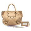Balenciaga Lambskin Motocross Classic Sunday Tote Secondhand