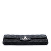 Chanel CC Quilted Iridescent Fabric East West Flap Secondhand