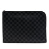 Secondhand Louis Vuitton Damier Graphite Pochette Jour GM