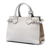 Burberry Small Leather and House Check Banner Satchel Secondhand