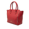 Valentino Medium Leather Rockstud Double Handle Tote Secondhand