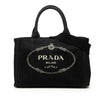 Prada Small Canvas Canapa Logo Satchel Secondhand