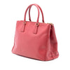 Prada Large Saffiano Lux Galleria Double Zip Satchel Secondhand
