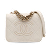 Chanel Quilted Lambskin Studded Beauty Begins Flap Secondhand
