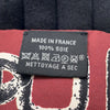 Hermès Inventaire Poetique de Brides a Bloc Silk Twilly Scarf Secondhand
