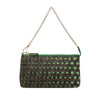 Fendi Zucca Spalmati Dots Chain Pochette Secondhand