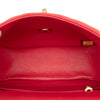 Chanel Mini CC Chevron Lambskin Reversed Round Flap Secondhand