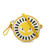 Fendi Leather Monster Eyes Round Shoulder Bag Secondhand