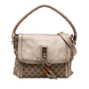 Gucci GG Canvas Bella Flap Satchel Secondhand
