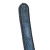 Dior Oblique Denim Embroidered Saddle Bag Secondhand