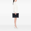 Saint Laurent Croc Embossed Leather Monogram Document Holder Secondhand
