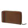 Gucci Guccissima Web Zippy Long Wallet Secondhand
