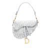 Dior Oblique Embroidered Canvas Saddle Bag Secondhand