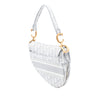 Dior Oblique Embroidered Canvas Saddle Bag Secondhand