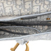 Dior Oblique Embroidered Canvas Saddle Bag Secondhand